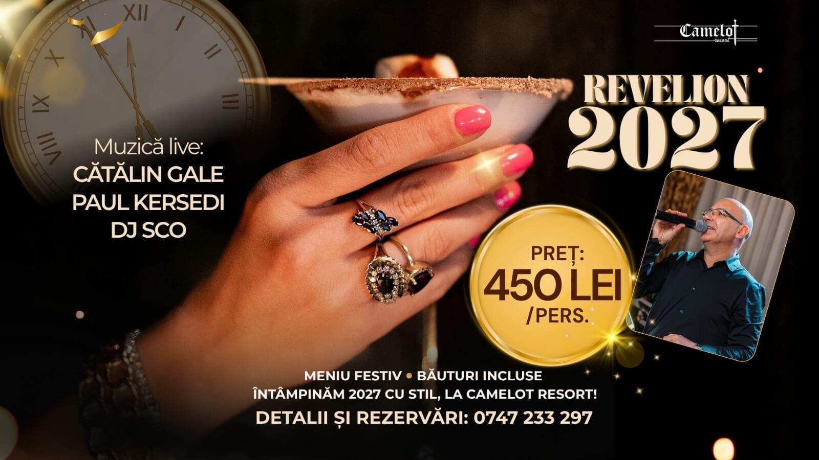 Revelion Oradea 2027 - Camelot Resort